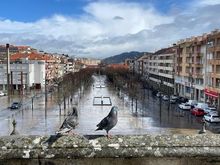 We arrived in Lamego just as the rain passed