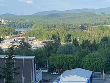 Prince George from Connaught Hill Park