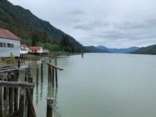 North Pacific Cannery in Inverness Inlet
