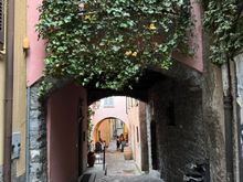 Our evening walk back to our hotel