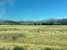 And then you are in planes and farmland.