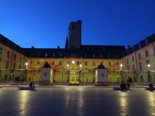 Dijon's Ducal Palace at NIght