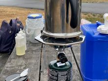 Nothing like a cup of old school coffee from the percolater.