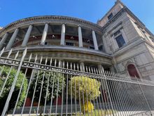 Our tour met at the neoclassical Teatro Politeama Garibald – in Palermo’s “new city” (more like 1800s)