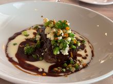 Oxtail in a red wine sauce