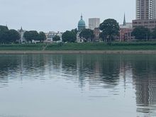Harrisburg skyline from City Island
