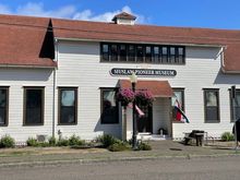 This is the old schoolhouse built in 1904 and now the museum.  It's a very nice museum on the outskirts of old town.