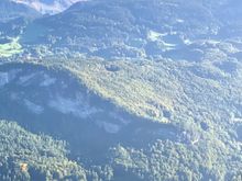 View close to the falls