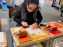 Making our own "wood block" prints