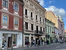 Street scene in Brasov