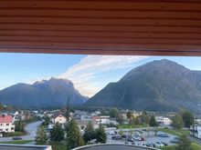 View from hotel room’s window 