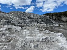 Mammoth, north part of Yellowstone.