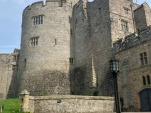 Chirk Castle upon approach