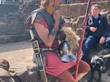 Roman soldier...