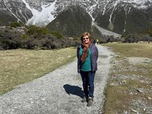 Much of the trail is flat and paved. There are some parts of the track that have loose pebbles/rocks, so I was glad I wore my hiking boots. 