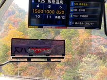 I was fascinated by this monitor. It is constantly updating with the price of a ride from one stop to the next. I learned that each stop has a number associated with it so, remembering the stop you got on and knowing which one you’re getting off will tell you the cost of the ride. 