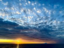 Beautiful sunset.