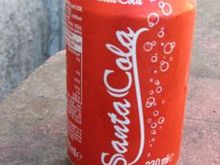 In Santa Clara, they drink....Santa Cola - product of Spain