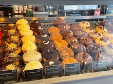 The rolling donut display