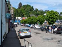 Main street through town