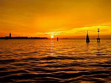 Sunset in Venice
