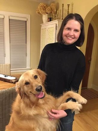 Best friends. Who knew this person who is afraid of dogs could just fall so completely in love.  