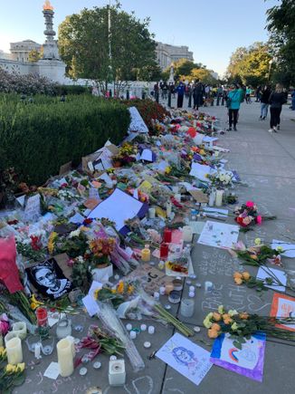 It’s good to see RBG is being honored. I hope this will energize us the next month. 