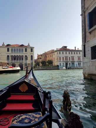Coming into the Grand Canal