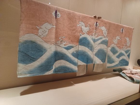 Nature in art, waves are a common theme.