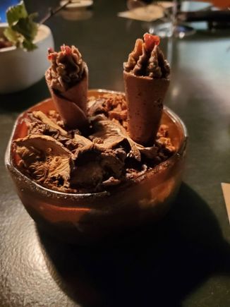 Dill - even though I have the menu with me I cannot for the life of me remember what this is!