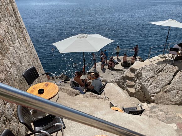 You can also go for a swim at this Buza.  I don't which is which. 1 of 2