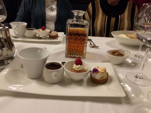 Trio of desserts