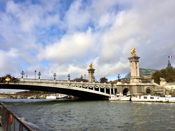 From Bateau Parisiens boat tour 