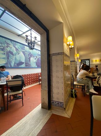 some of the interior spaces - don’t wait in line, just sit inside!