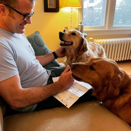 I’ll drop our ballots off at the ballot box on my way to work tomorrow.  #dogsforbiden (and Bullock for senate). 