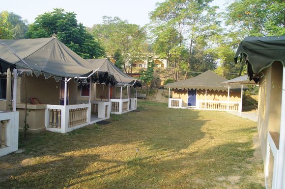 Our cabin accommodation.