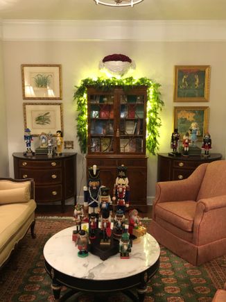 Adjacent sitting room