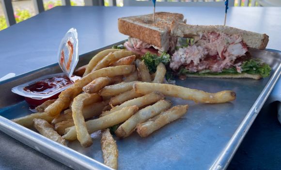 I think those are the kind words f fries that sparked another recent thread...

That’s an avocado lobster BLT. Yes, it was perfection. 
