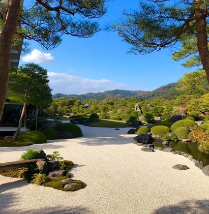 Adachi gardens: rated the best garden in Japan 