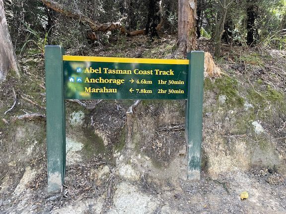 Trails are will marked