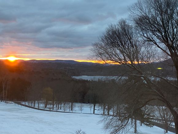 Sunrise on New Year’s Day