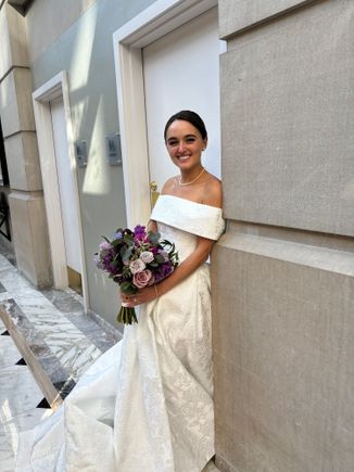 Just before the ceremony. 