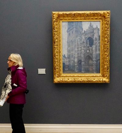 Monet’s version of THE Cathedral in the impressive Musee de Beaux Arts doesn’t quite look like mine. 