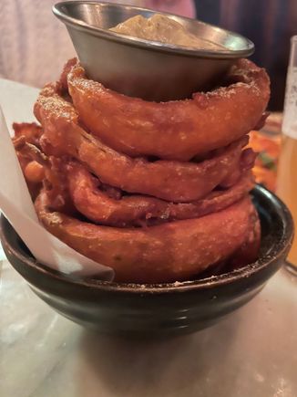 Bhaji onion rings