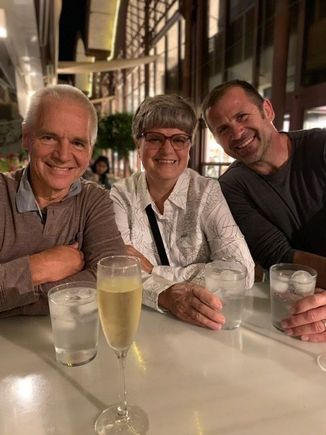 My parents are spending three weeks in Spain. We overlap with them for two days in Seville. Had dinner and G&t’s last night. 