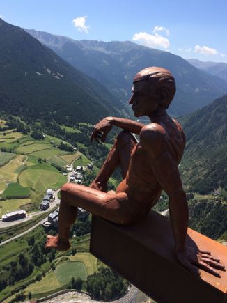 Viewing platform in Andorra 