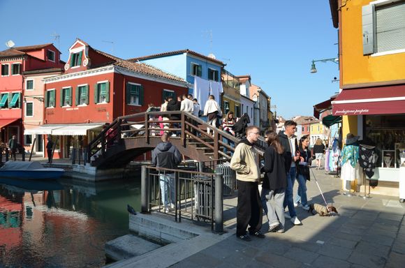 main street Burano
