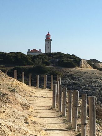 On the way to Cape St. Vincent, Portugal