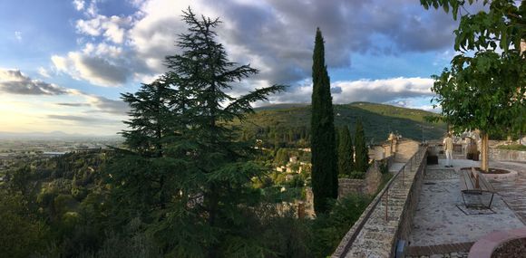 The glorious views in the changing light