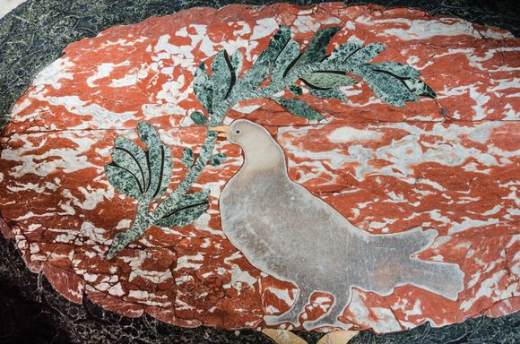 Basilica floor marble. Seldom has the message ever been more true.